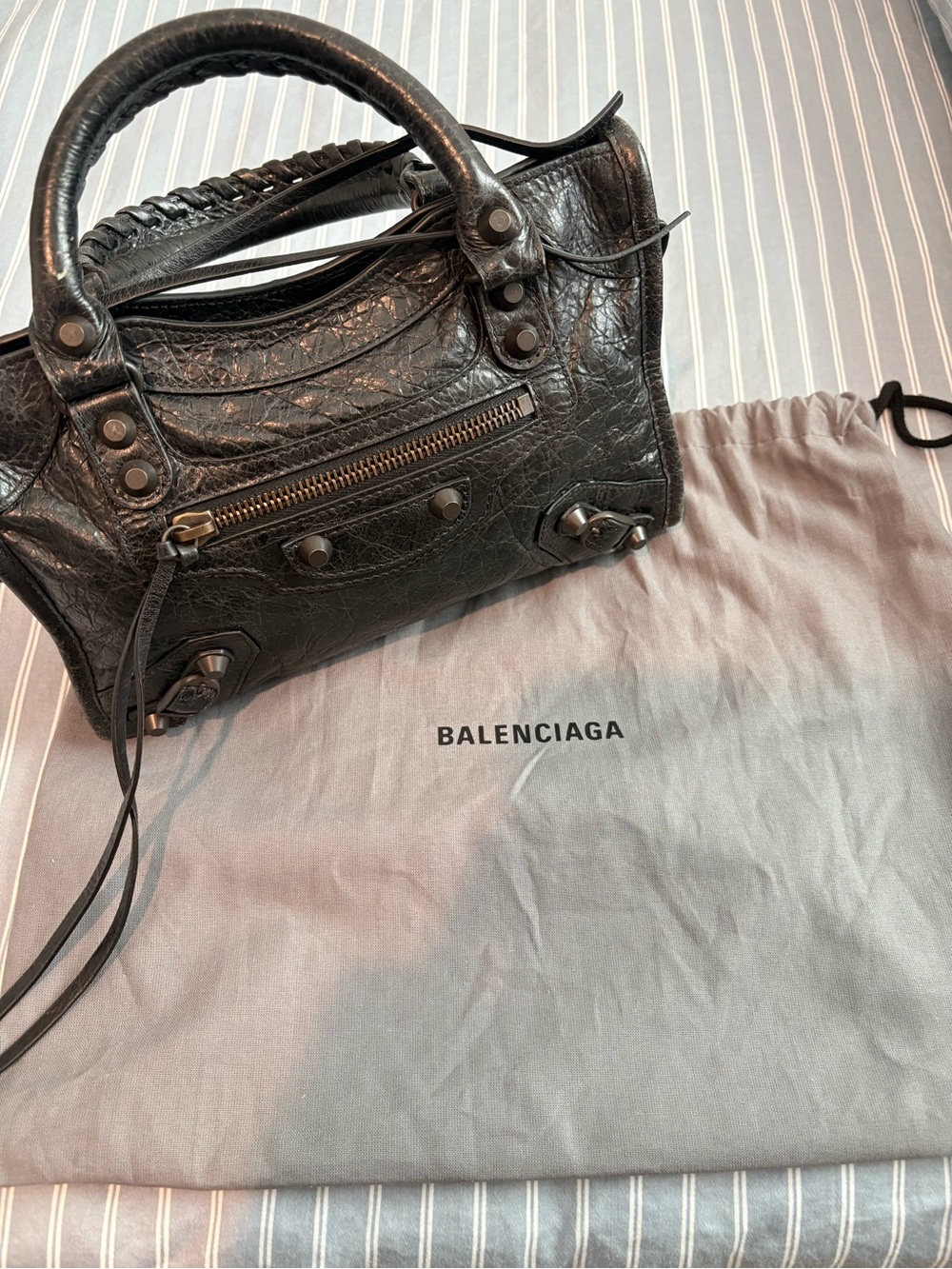 Balenciaga Black Classic City Mini